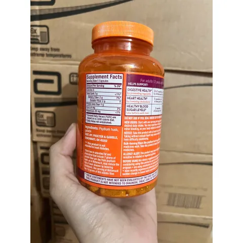 Viên bổ sung chất xơ 300 viên MetaMucil Fiber Supplement [Hàng Mỹ hạn dùng 2/2027]