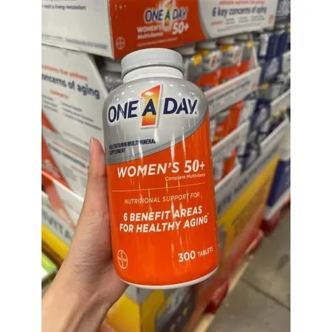 300 viên Vitamin tổng hợp One A Day For Women 50+ CHÍNH HÃNG MỸ