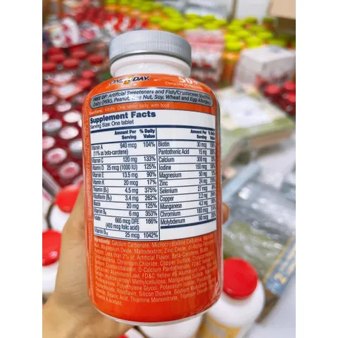 300 viên Vitamin tổng hợp One A Day For Women 50+ CHÍNH HÃNG MỸ