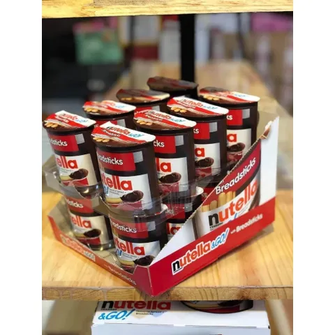 1 thùng 16 hộp Bánh Que Chấm Nutella Socola Hạt Dẻ 52g - Hàng Mỹ