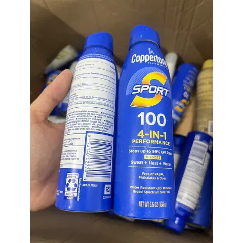 Xịt chống nắng Coppertone Sport Sunscreen Spray, SPF 100 - 156g