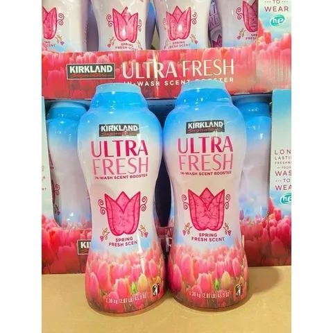 CHUẨN MỸ Viên Xả Thơm Quần Áo Kirkland Signature Ultra Fresh Spring Scent Chai 1.30Kg