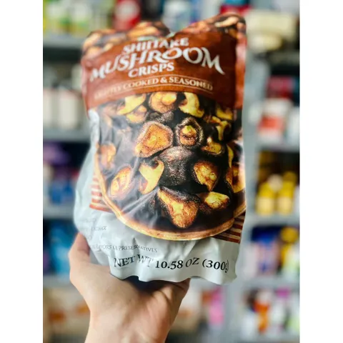 300g NẤM SẤY KHÔ SHIITAKE MUSHROOM CRISPE 300g