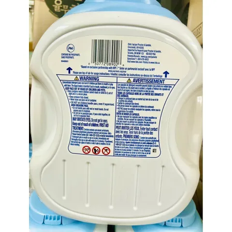 Chính hãng của Mỹ Viên Nước Giặt cho da nhạy cảm Tide PODS Free & Gentle (Mỹ) 152 viên