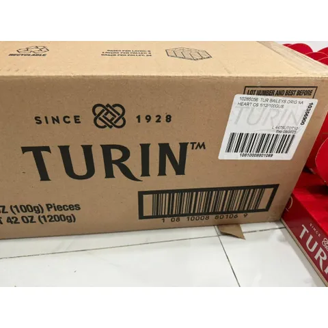 Socola TURIN BAILEYS ORIGINAL IRISH CREAM CHOCOLATES 100G 9/2025 của Mỹ