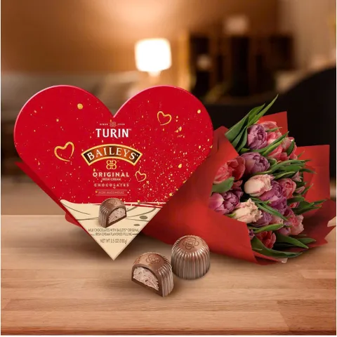 Socola TURIN BAILEYS ORIGINAL IRISH CREAM CHOCOLATES 100G 9/2025 của Mỹ