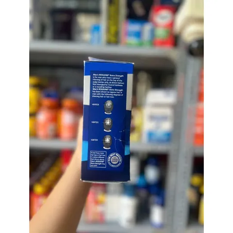 hộp Gel mọc tóc nam Rogaine Minoxidil 5% Extra Strength