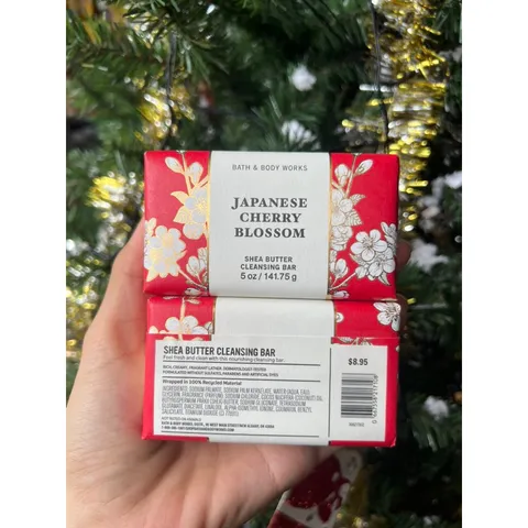 HÀNG MỸ Xà Phòng Bath&Body Works cherry Blossom ~141g