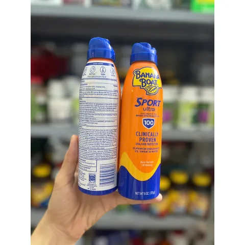 Xịt Chống Nắng Body Banana Boat SPF100