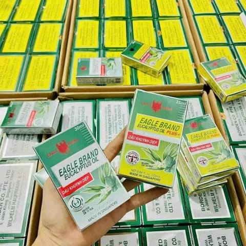DẦU KHUYNH DIỆP CON Ó EAGLE BRAND EUCALYPTUS OIL 30ML 2027
