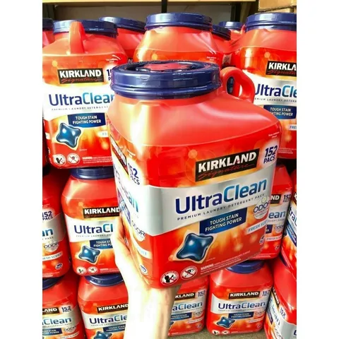 chính hãng Thùng Viên giặt Kirkland 152 viên ULTRA clean hàng Mỹ