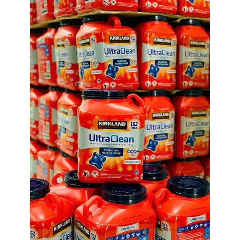 chính hãng Thùng Viên giặt Kirkland 152 viên ULTRA clean hàng Mỹ