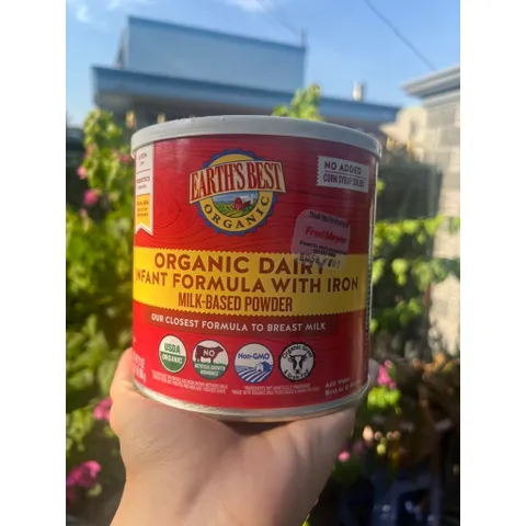 Sữa earth best organic toddler - Earth's best organic toddler 595gr Mỹ. DATE 2025