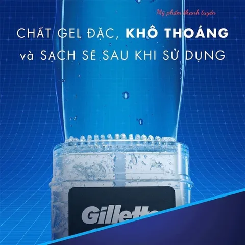 [USA] Lăn khử mùi nam dạng Gel Gillette Cool Wave 107g Endurance mẫu mới - Mỹ