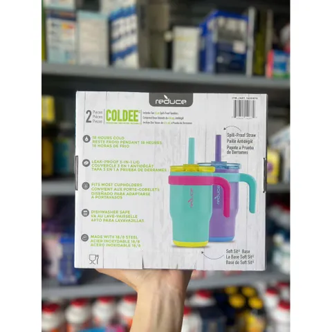 Set 2 Ly giữ nhiệt REDUCE COLDEE TUMBLER Mỹ 414ml