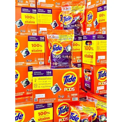 Viên giặt tide pods 3in1 của Mỹ- bịch 39 viên