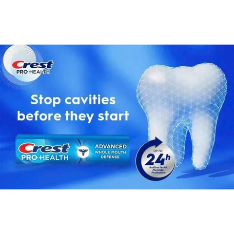 KEM ĐÁNH RĂNG CREST PRO-HEALTH ADVANCED WHITENING 164G MỸ