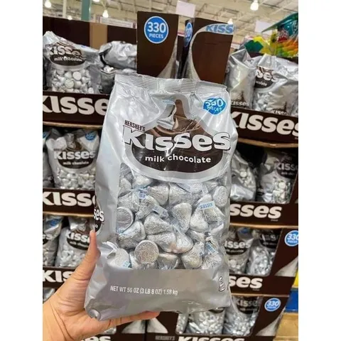 Socola Kisses 330 Viên - Kisses Ú - Kisses Hershey's 1.47 ký