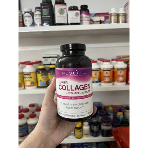 Viên uống NeoCell Super Collagen +C & Biotin type 1&3 360viên của Mỹ (Cam kết hàng chuẩn)