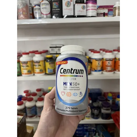 Vitamin tổng hợp Centrum Silver Dành Cho Nam Trên 50 Tuổi.