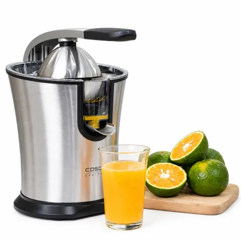 Máy vắt cam CASO CP330 Pro 160W tay ép trợ lực inox