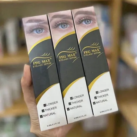 Serum Dưỡng Mi & Mày FEG A05 Max Eyelash giúp mi dài chắc khỏe, giá tốt 🏷️