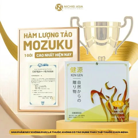 NANO FUCOIDAN KENGEN 60 gói - Hỗ trợ tăng cường sức đề kháng và sức khỏe Nhật Bản