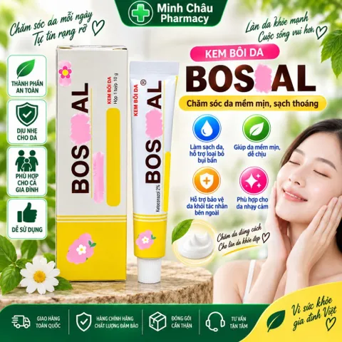Kem Bôi B-o-s-t-o-r-a-l Dịu Da Mẫn Cảm & Chăm Sóc Bề Mặt Da Dầu Nhạy Cảm Tuýp 10g