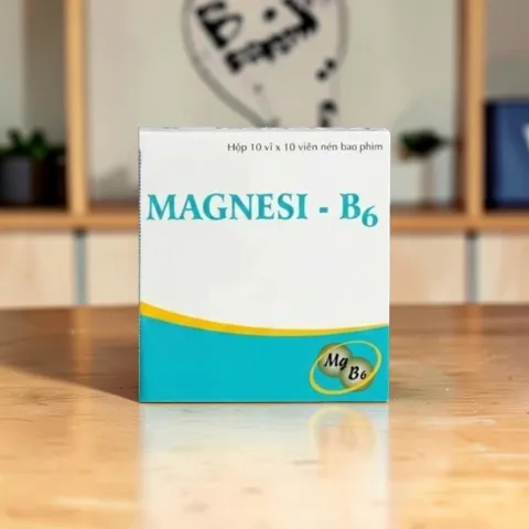 Viên Uống Bổ Sung Magie Và Vitamin B6 KH Giúp Ngủ Ngon, Giảm Chuột Rút- hộp 100 viên
