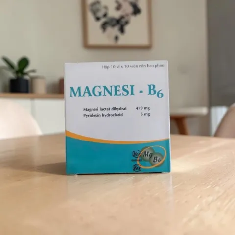 Viên Uống Bổ Sung Magie Và Vitamin B6 KH Giúp Ngủ Ngon, Giảm Chuột Rút- hộp 100 viên