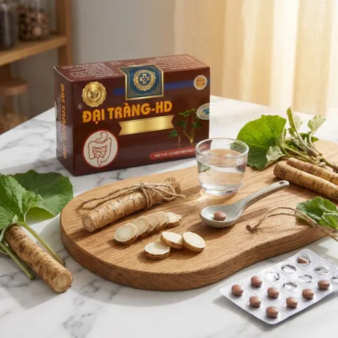 Viên Uống Bổ Sung Thảo Dược Hỗ Trợ Giảm Đầy Hơi, Chướng Bụng, Cân Bằng Tiêu Hóa Hộp 60 Viên
