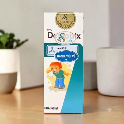 Siro Uống D-e-s-t-o-p-i-x 60ml Hỗ Trợ Thông Cho Đường Thở, Giảm Cảm Giác Ngứa Mũi, Khó Chịu