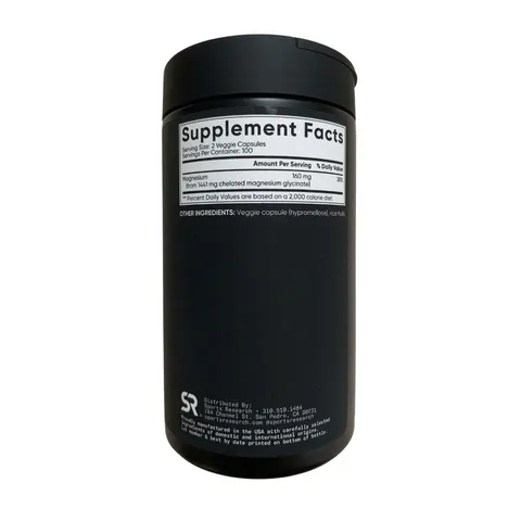 Viên Uống Bổ Sung Magie Hữu Cơ Sports Research Chelated Magnesium Glycinate Cải Thiện Giắc Ngủ Trí Nhớ - YoungFit