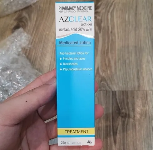 Lotion AZClear Action Azelaic Acid 20% giảm mụn, mờ thâm 25g - Hàng Úc chính hãng, giá ưu đãi 💸