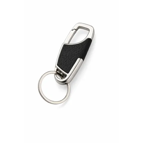 Móc Khóa Treo Chìa Khóa Kim Loại Bọc Da –Kích thước(8*3)cm - Phụ Kiện Chìa Khóa Xe Bền Đẹp