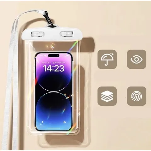 Túi Đựng Điện Thoại PVC Chống Nước IPX8 21x11cm – Túi Khí Bảo Vệ An Toàn, Túi Điện Thoại Chống Nước Đi Mưa, Bơi Lội