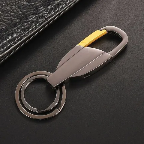 Móc Khóa Kim Loại Cao Cấp 8x3cm – Móc Chìa Khóa Ô Tô Xe Máy, Chìa Khóa Nhà Nhỏ Gọn Bền Đẹp