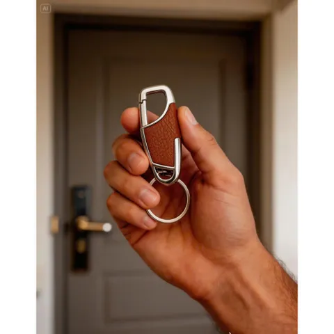 Móc Khóa Kim Loại Cao Cấp 8x3cm – Móc Chìa Khóa Ô Tô Xe Máy, Chìa Khóa Nhà Nhỏ Gọn Bền Đẹp