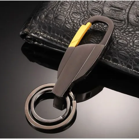 Móc Khóa Kim Loại Cao Cấp Treo Chìa Khóa Ô Tô Xe Máy, Kích thước(8*3)cm , Móc khóa Nhà Cửa Nhiều Mẫu