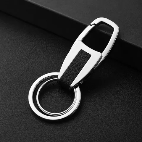Móc Khóa Kim Loại Cao Cấp 8x3cm – Móc Chìa Khóa Ô Tô Xe Máy, Chìa Khóa Nhà Nhỏ Gọn Bền Đẹp