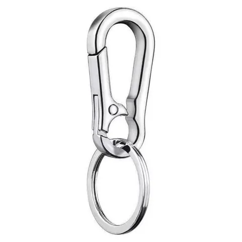 Móc Khóa Kim Loại Cao Cấp 8x3cm – Móc Chìa Khóa Ô Tô Xe Máy, Chìa Khóa Nhà Nhỏ Gọn Bền Đẹp