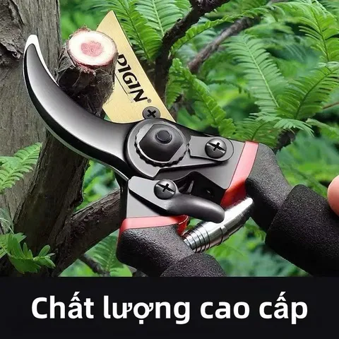Kéo Cắt Cây Của Nhật SK5 , Kéo Cắt Cành Trên Cao , Cành Cây Khô Thép Cắt Sắc nét, Tay Cầm Bọt Biển Thoải Mái Dễ Chịu