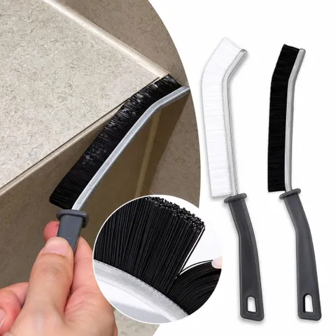 Bàn Chải Vệ Sinh Khe Hở Cửa Sổ , Bồn Rửa Bát Đa Năng Nhỏ Gọn, Lông Cứng, Thiết Kế Tiện Lợi