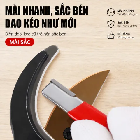 ComBo Lưỡi Mài Cầm Tay Mài Kéo , Mài Nhiều Loại Lưỡi Dao Đa Năng,Dụng Cụ Đa Năng