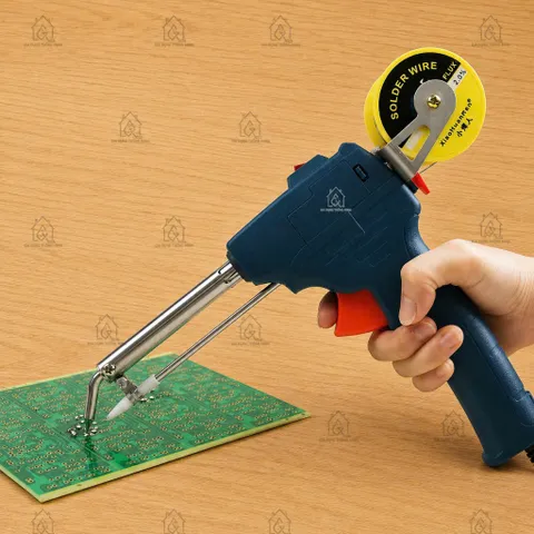 Máy Hàn Thiếc 150W Gia Nhiệt Cực Nhanh ( TẶNG CUỘN THIẾC HÀN + MỠ HÀN )