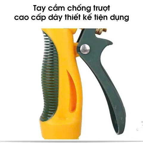 Bộ Vòi Xịt Tăng Áp Vòi Xịt Cầm Tay  Dây 5-10-15-20 MÉT Phù Hợp Tưới Cây, Rửa Xe, Rửa Sân Chất Liệu PE Lõi 3 Lớp