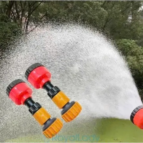 Vòi Nước Tưới Cây Phun Sương Tăng Áp Đa Năng, Đầu Vòi Phun Rửa Xe Làm Vườn, Vòi Xịt Tay Gạt Tiện Lợi