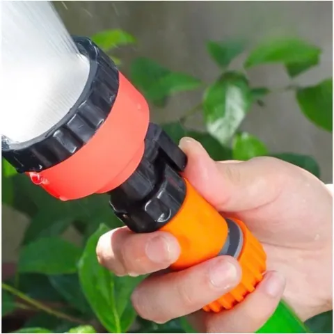 Vòi Nước Tưới Cây Phun Sương Tăng Áp Đa Năng, Đầu Vòi Phun Rửa Xe Làm Vườn, Vòi Xịt Tay Gạt Tiện Lợi