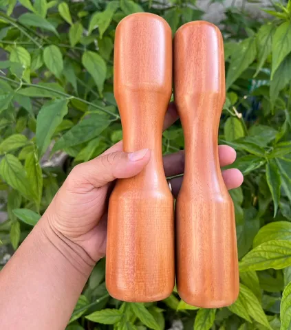 Chày 1 - 2 Đầu Trung Và Lớn, Thân tròn thuôn dài dễ cầm nắm, phần đầu phình to giúp tăng lực tác động (TH740) 832763
