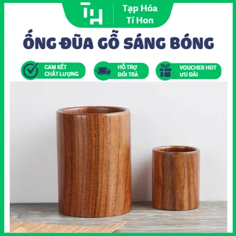 Ống Đũa Tròn Sáng Bóng Đặc Trưng Bền Đẹp, cho bàn ăn gia đình hoặc nhà hàng, quán ăn phong cách vintage, mộc mạc (TH741)